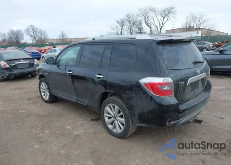2008 Toyota Highlander Hybrid Limited z USA, uszkodzony, nr VIN JTEEW44AX82019469